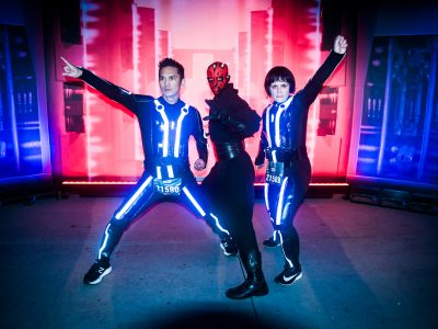 Tron LED Costume